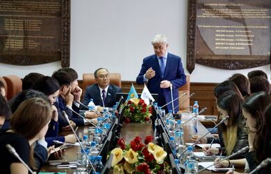 Выступление Генерального секретаря ШОС в Евразийском национальном университете имени Л.Н.Гумилева