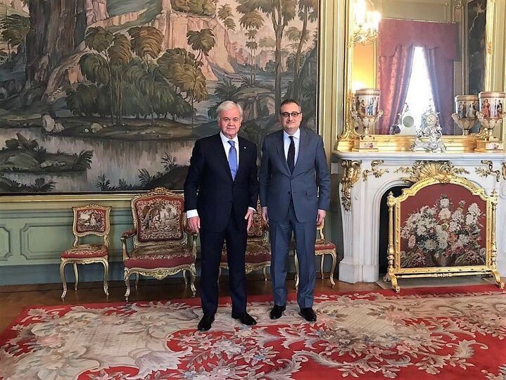 SCO Secretary-General meets with Russian Deputy Foreign Minister Встреча Генерального секретаря ШОС с Заместителем Министра иностранных дел России