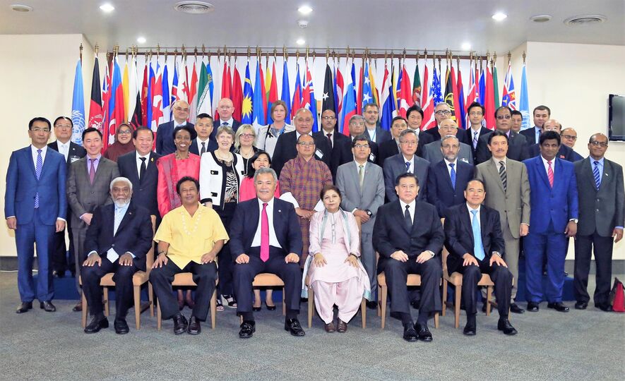 The 73rd ESCAP Session 73-я сессия ЭСКАТО ООН