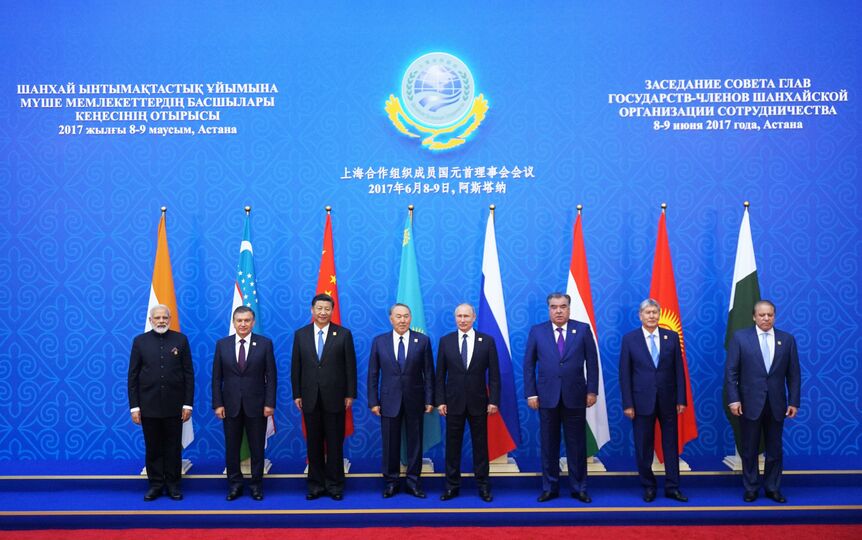 The Shanghai Cooperation Organisation Heads of State Council Meeting Заседание Совета глав государств-членов Шанхайской организации сотрудничества