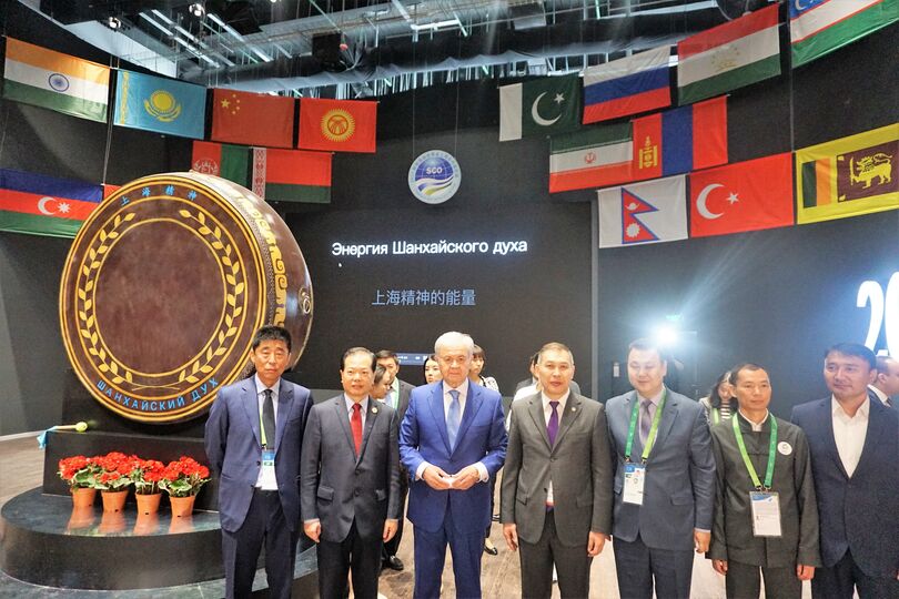 SCO Pavilion at EXPO 2017 Павильон ШОС на ЭКСПО-2017 в Астане