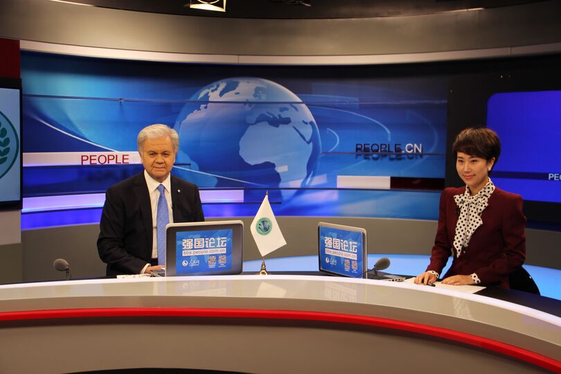 SCO Secretary-General Rashid Alimov gave an interview to the correspondent of the "Renminwang" Интервью Генерального секретаря ШОС корреспонденту «Жэньминьван»