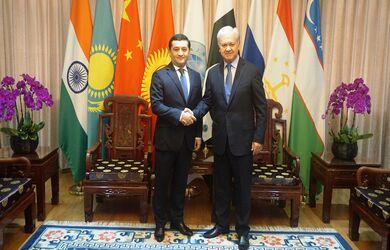 Генеральный секретарь ШОС провел встречу с Послом Республики Узбекистан в КНР