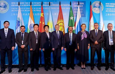 Cовещание глав служб государств-членов ШОС, отвечающих за обеспечение санитарно-эпидемиологического благополучия