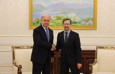 Встреча с Генеральным секретарем ОБСЕ Т.Гремингером.