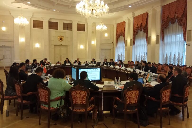 The meeting of the SCO Commission of Senior Officials in Charge of Trade and Economic Cooperation Заседание Комиссии старших должностных лиц