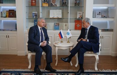 Встреча с Чрезвычайным и Полномочным Послом Российской Федерации в КНР А.И.Денисовым