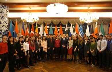 Встреча с активистами Молодежной лиги стран ШОС