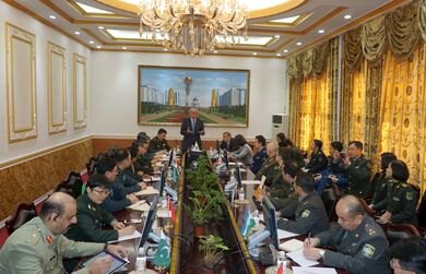Встреча с участниками Первого Форума по обороне и безопасности ШОС