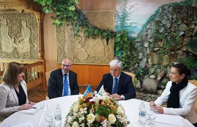 Встреча Генерального секретаря ШОС Р.Алимова с высокопоставленными представителями системы ООН