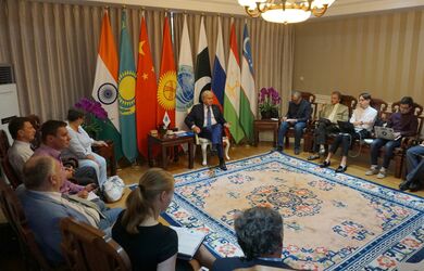 Встреча с представителями ведущих средств массовой информации России