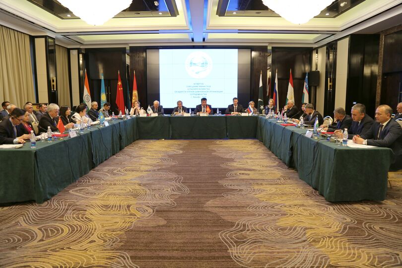 Meeting of Agriculture Ministers of the Shanghai Cooperation Organisation Member States Совещание министров сельского хозяйства государств-членов Шанхайской организации сотрудничества