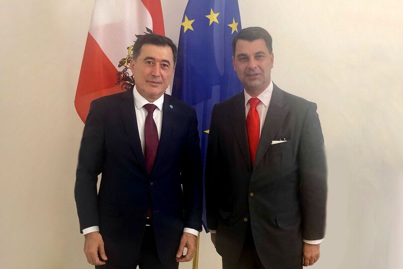 SCO Secretary-General meets with Austrian Foreign Ministry Secretary-General Генеральный секретарь ШОС встретился с Генеральным секретарем МИД Австрии