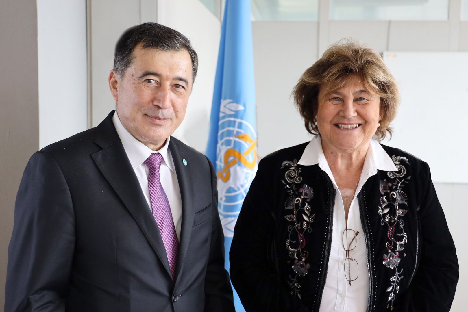 SCO Secretary-General Vladimir Norov meets with WHO Deputy Director ...