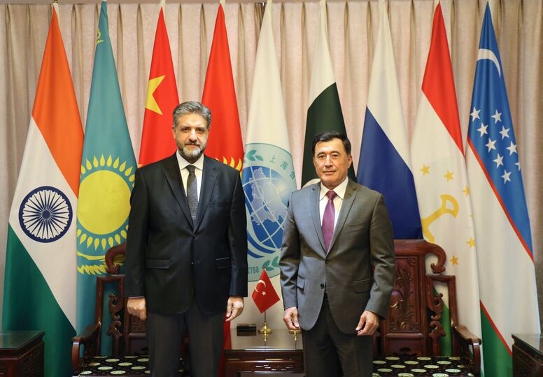 Генеральный секретарь ШОС встретился с Чрезвычайным и Полномочным Послом Турции в Китае