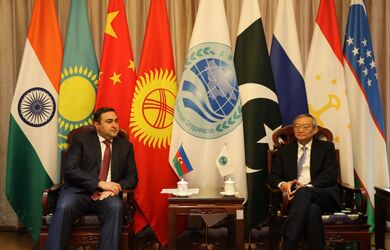 Встреча Чжан Мина с Послом Азербайджана