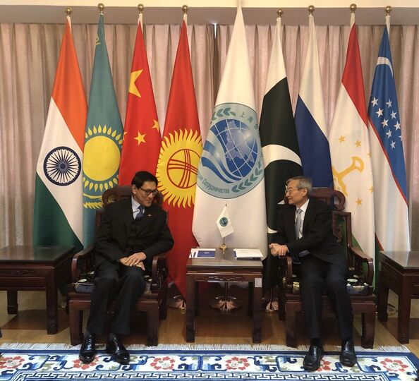 Генеральный секретарь встретился с Послом Мьянмы в Китае