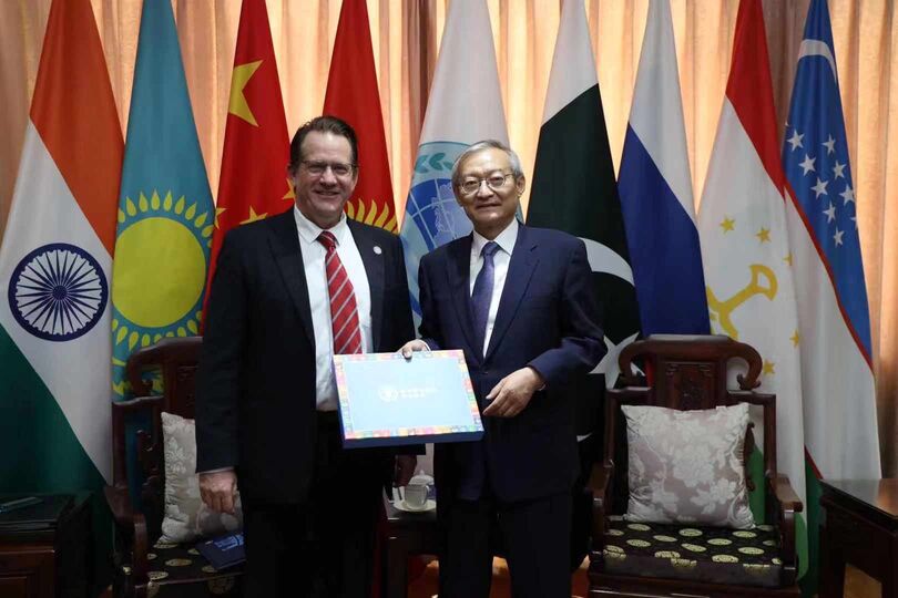 Генеральный секретарь ШОС встретился с представителем ФАО в Китае