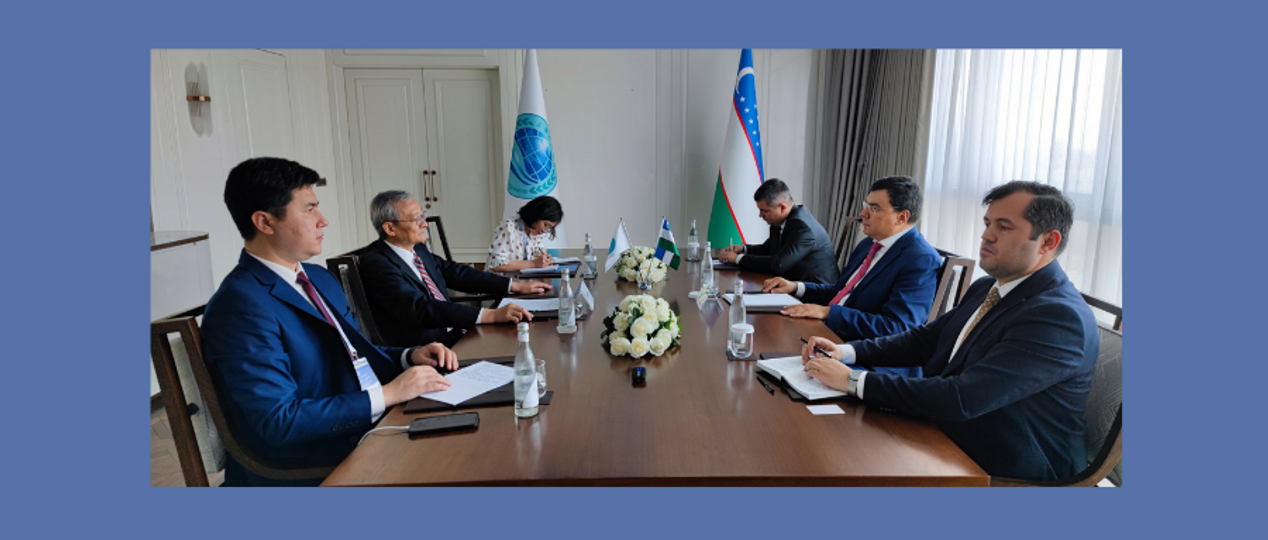  О встрече с заместителем премьер-министра, министром туризма и культурного наследия Республики Узбекистан А.Абдухакимовым