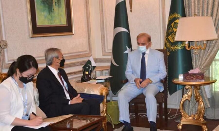 Встреча Генсека с премьер-министром Пакистана 